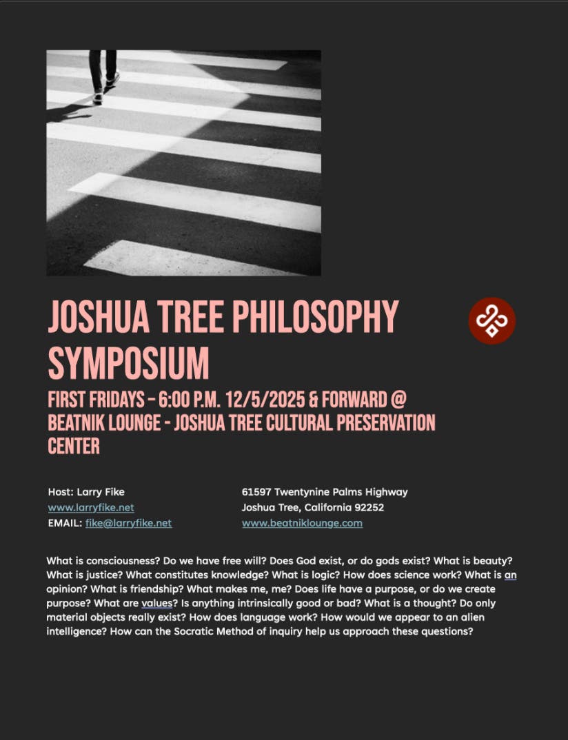 Joshua Tree Philosophy Symposium