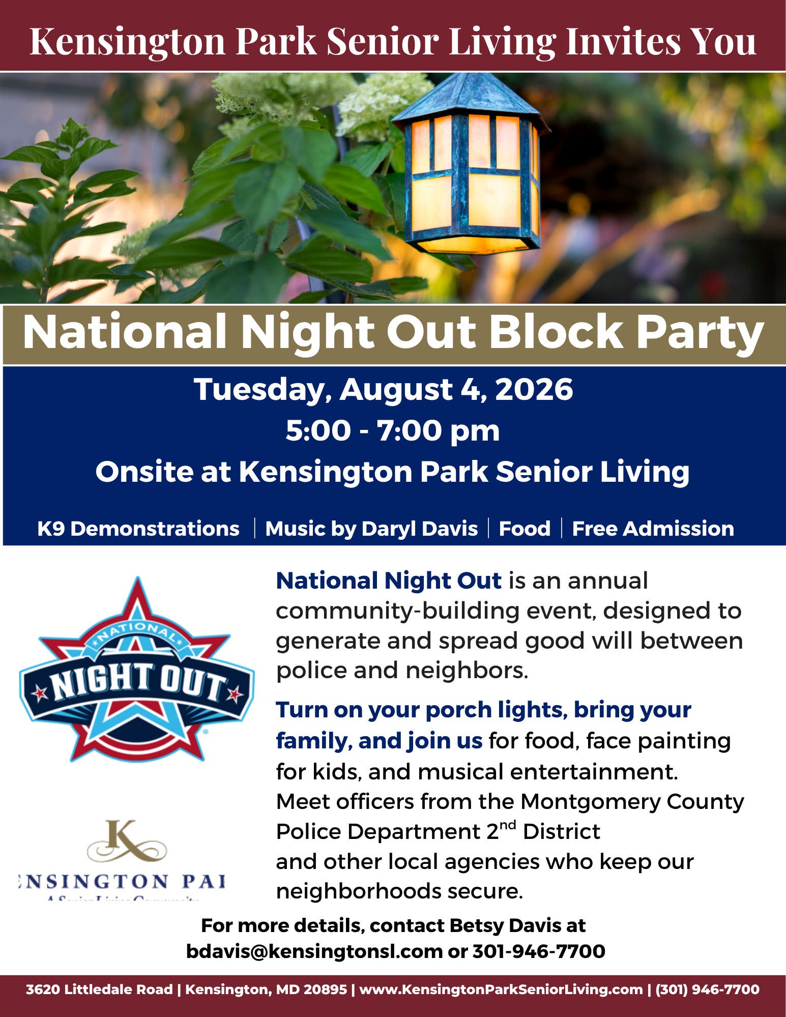 National Night Out Block Party