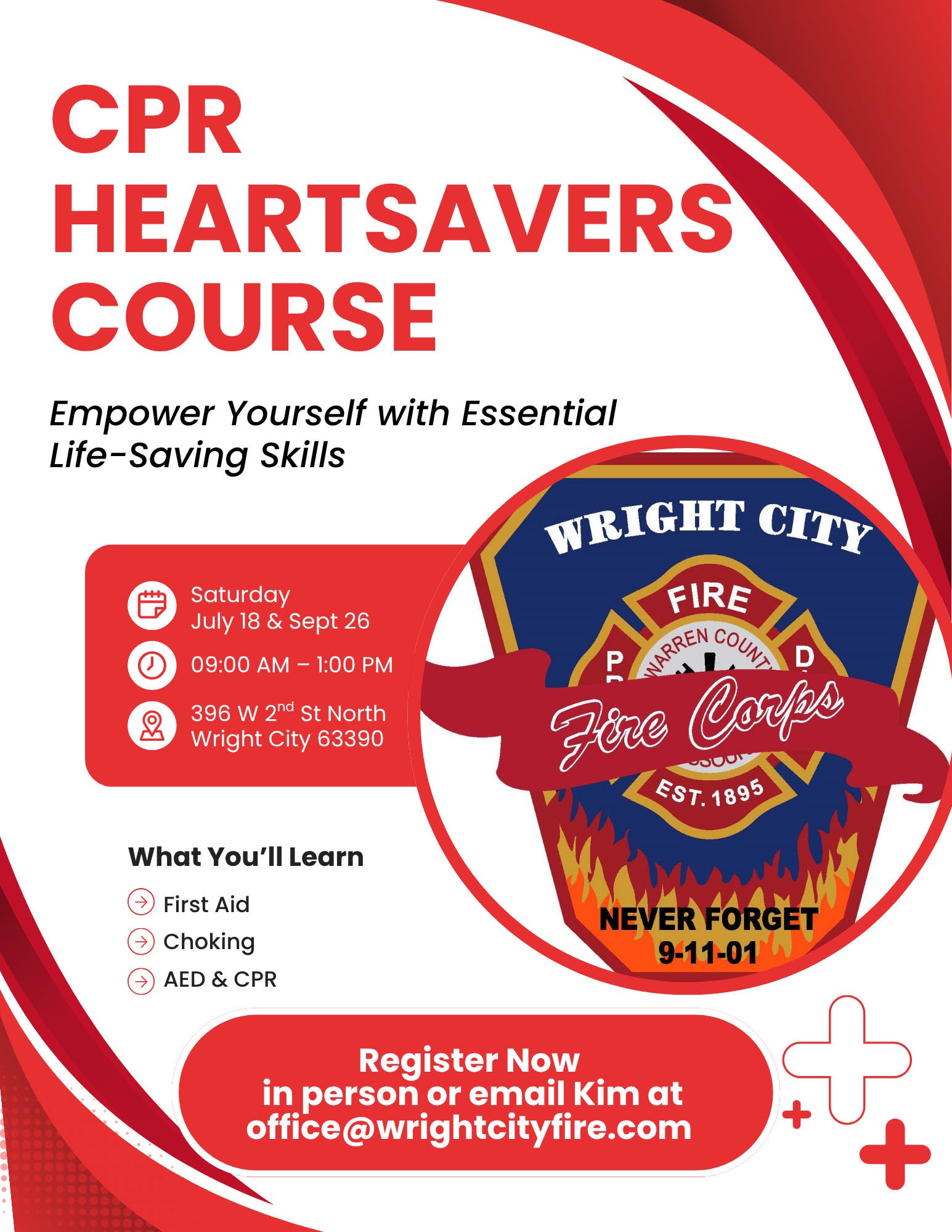 CPR Heartsavers Course