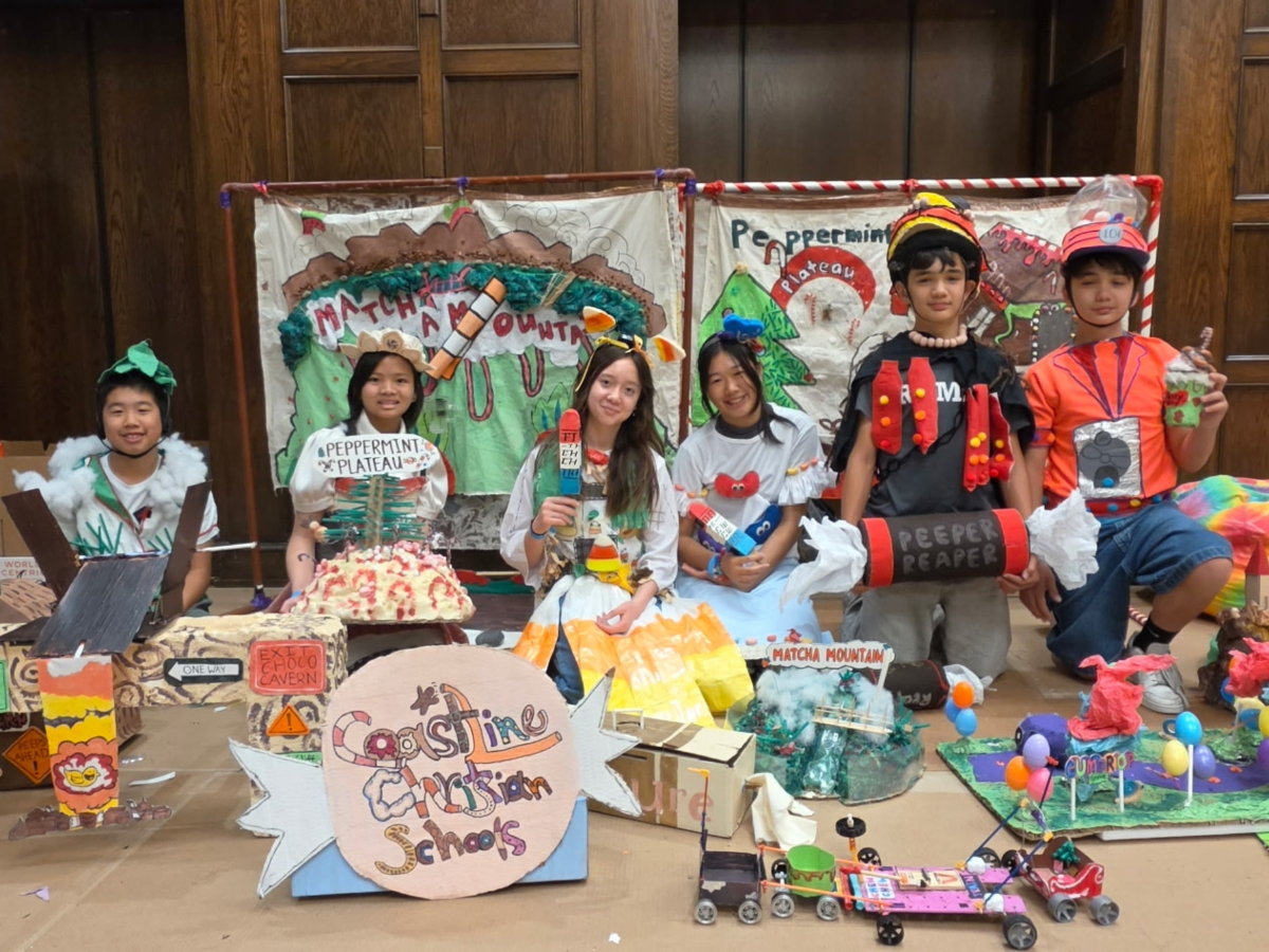 Teamwork in action! These students showcased creativity, perseverance, and collaboration through Odyssey of the Mind.