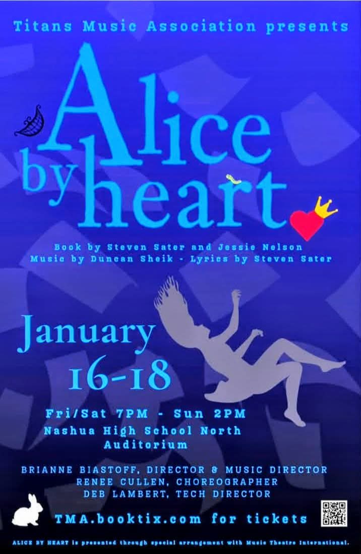 "Alice By Heart" presented by NHSN & Titans Music Association 
