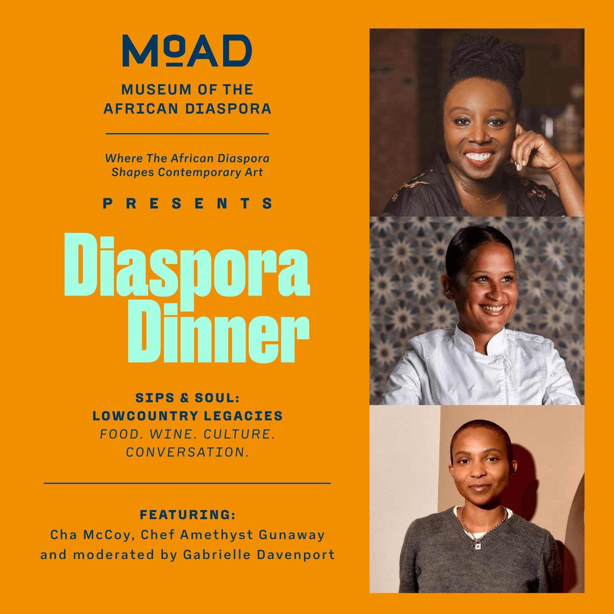 Diaspora Dinner: Sips & Soul