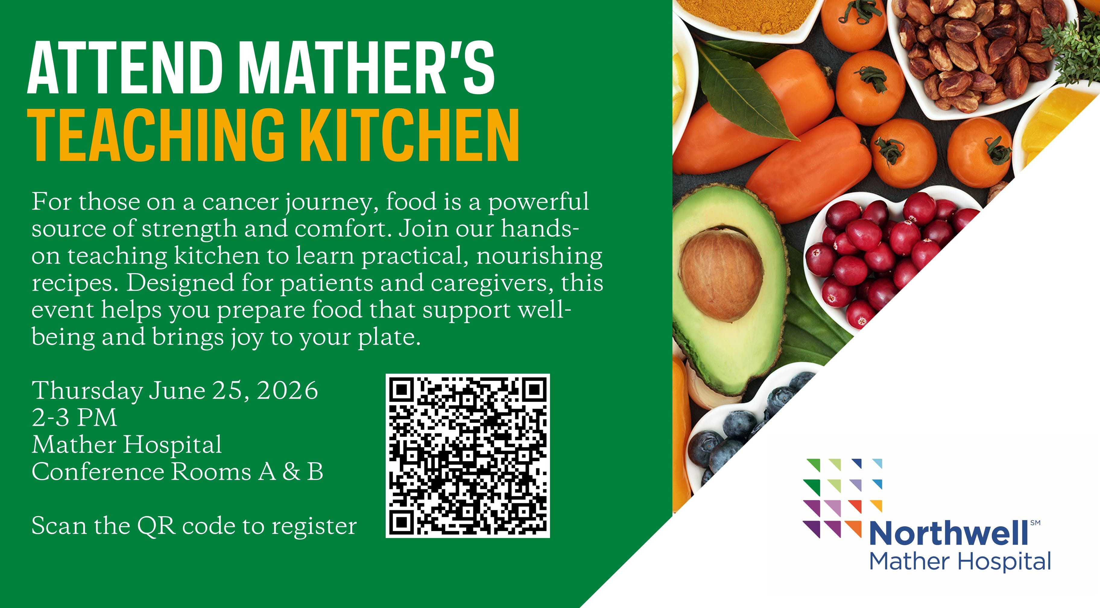 Mather Hospital's Teaching Kitchen