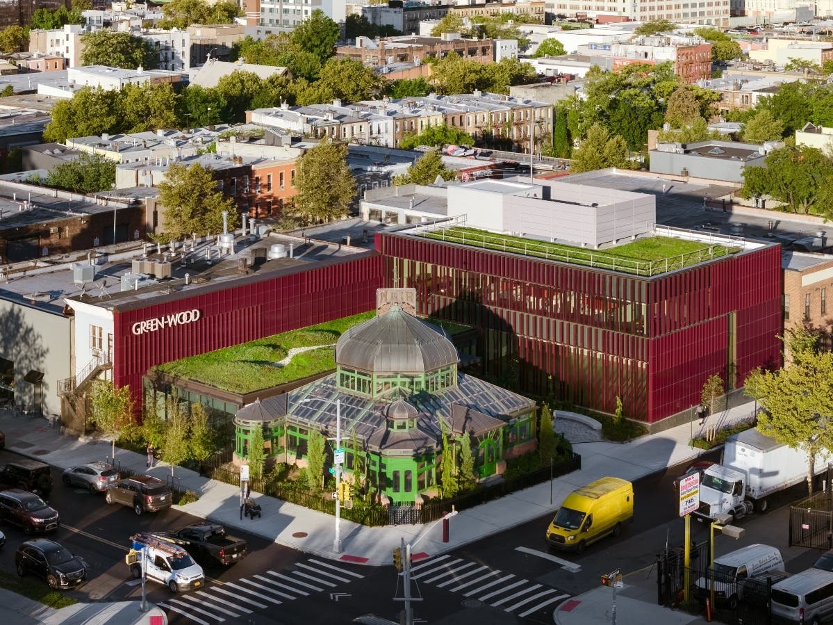 The Green-Wood Cemetery opens The Green-House in Brooklyn, restoring a Victorian greenhouse into a new cultural and visitor center.