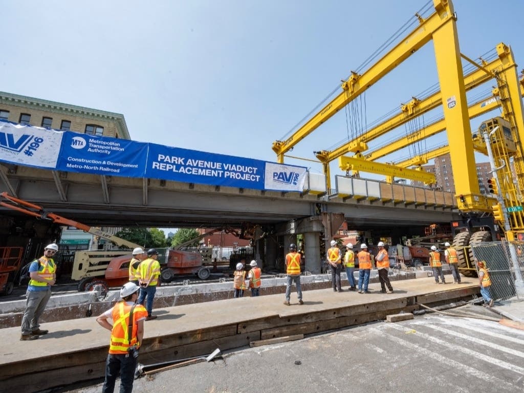The 133-year-old viaduct was rebuilt five years early, under budget and without interrupting Metro-North service.