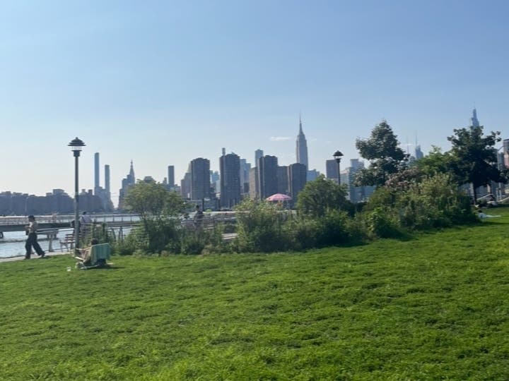 Plans for a restaurant and marina at WNYC Transmitter Park have been scrapped, with a new proposal focusing instead on bringing a public bathroom and garden-equipment storage to the Greenpoint waterfront park.