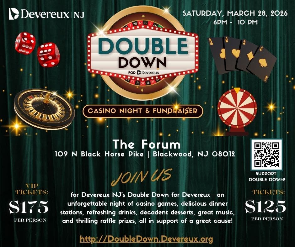 Double Down for Devereux NJ Casino Night Fundraiser