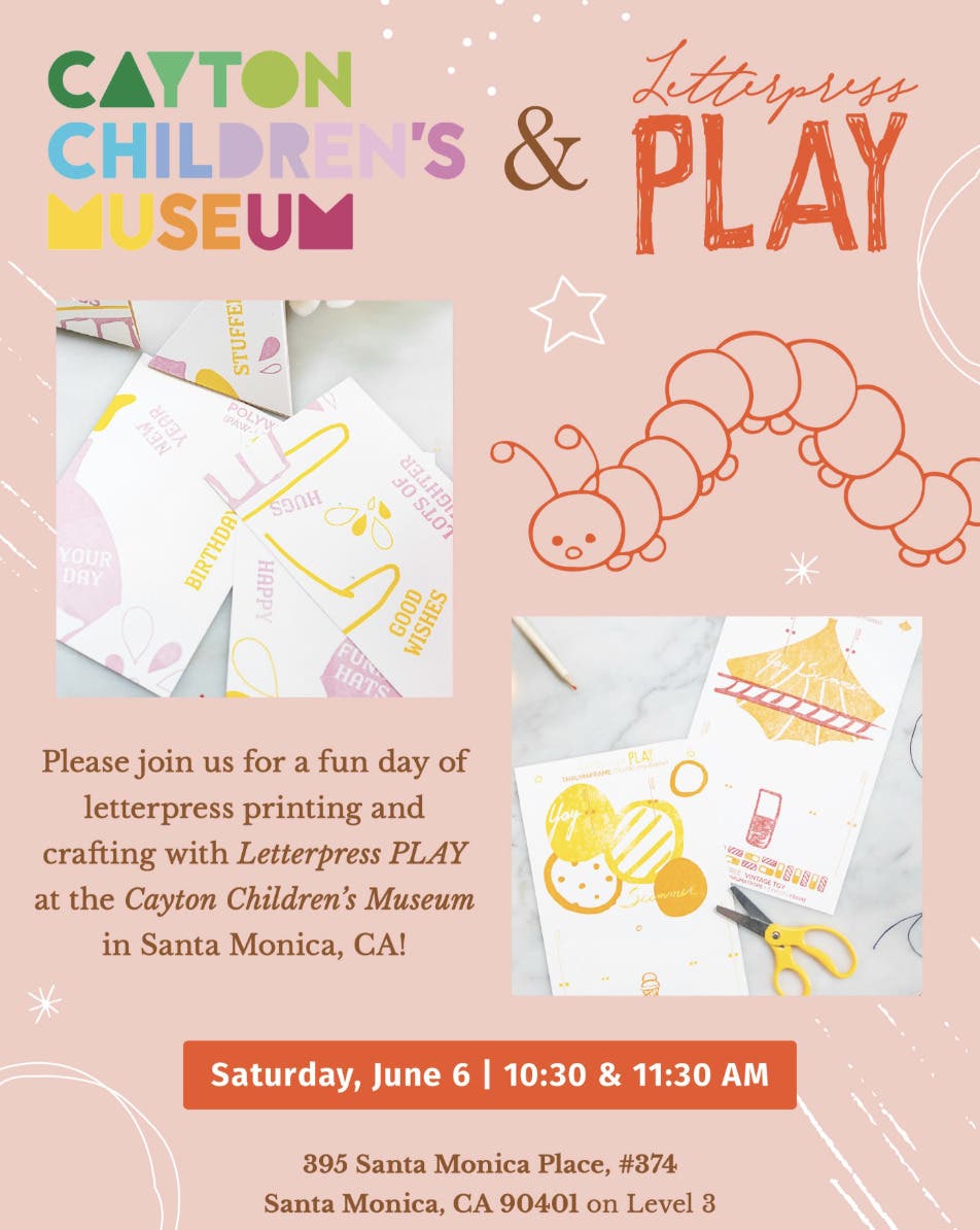 Cayton Children's Museum & Letterpress PLAY