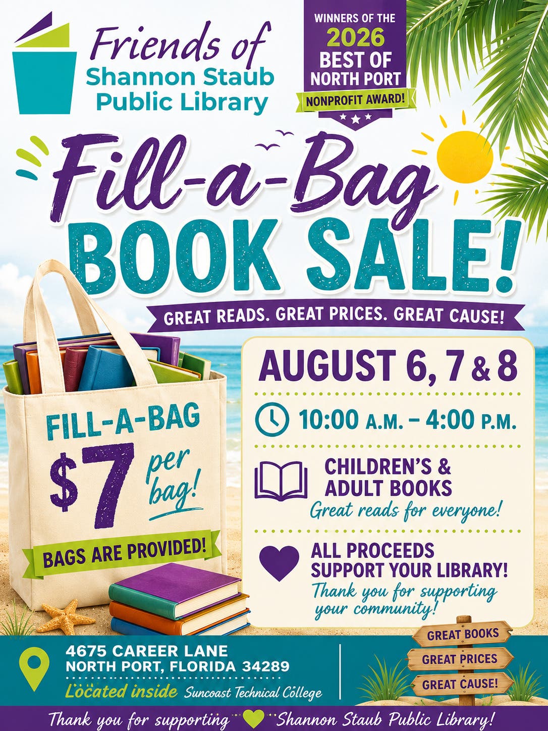 Fill a Bag Book sale