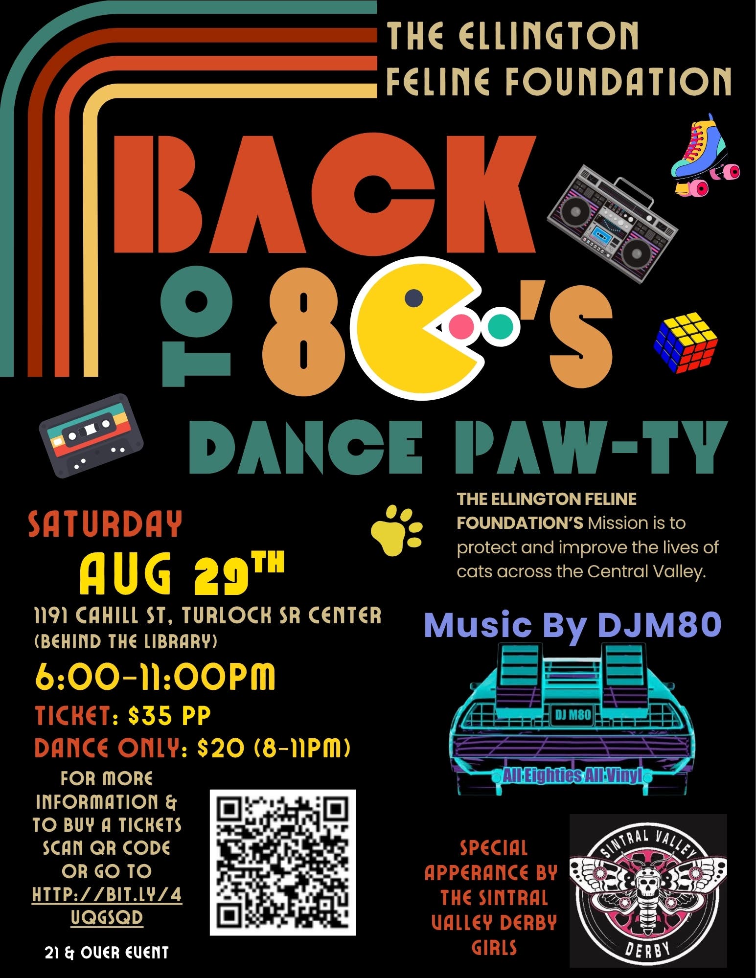 Ellington Back To 80's Dance Paw-ty
