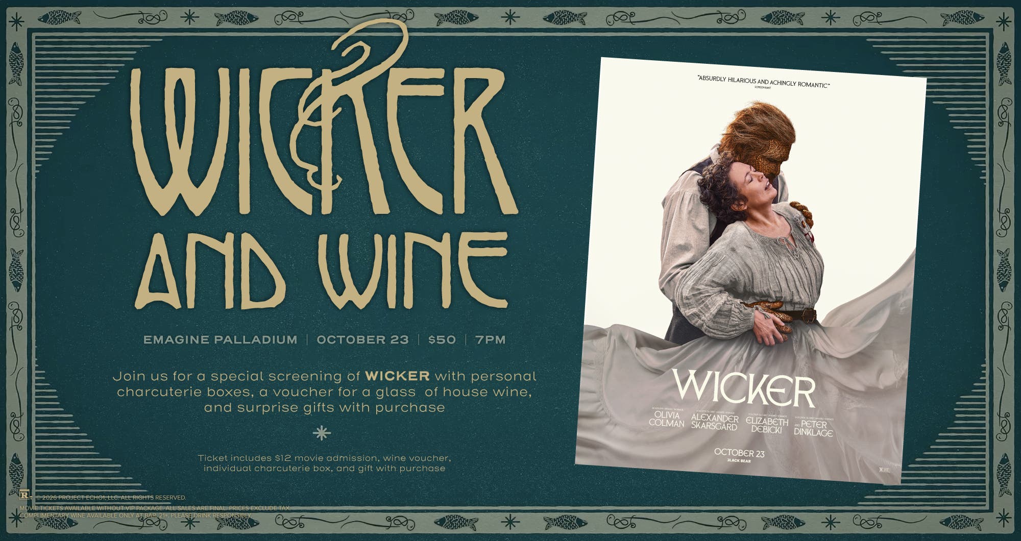Girls Night Out: Wicker And Wine