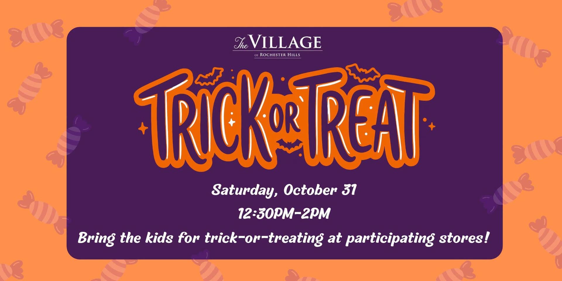 Trick-Or-Treating At The Village Of Rochester Hills