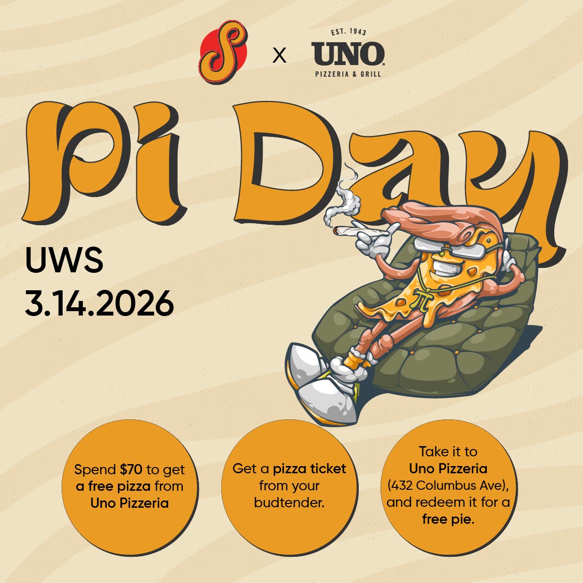 Pi Day Pizza Giveaway at Superfly