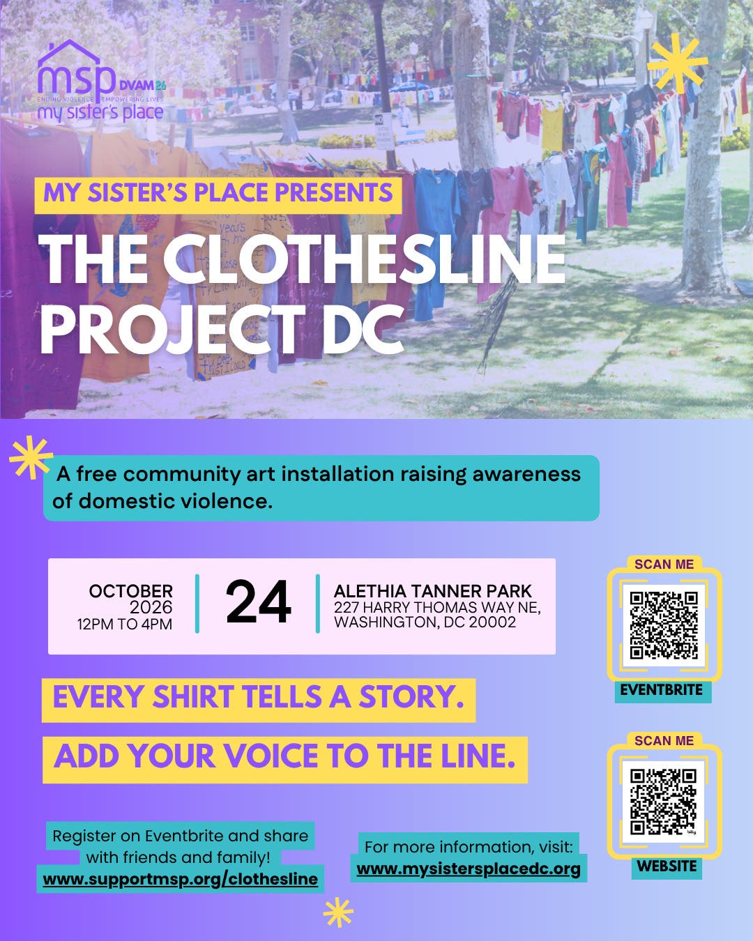The Clothesline Project DC
