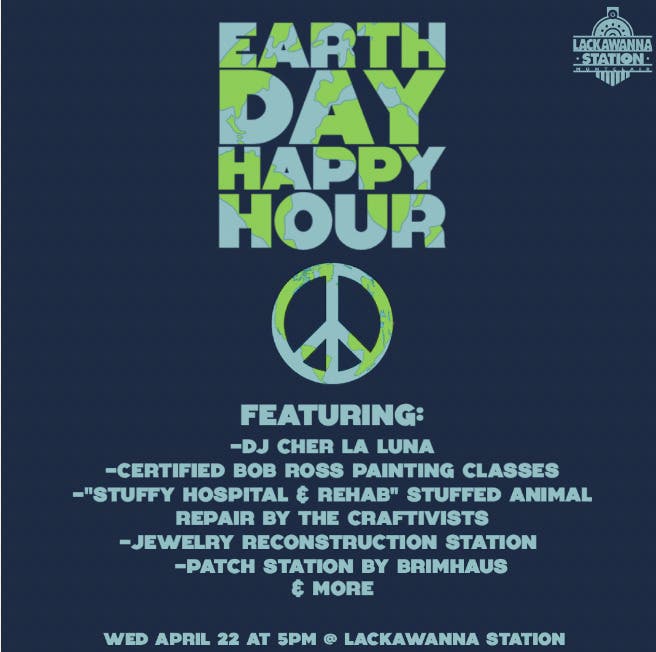 Earth Day HAPPY hour