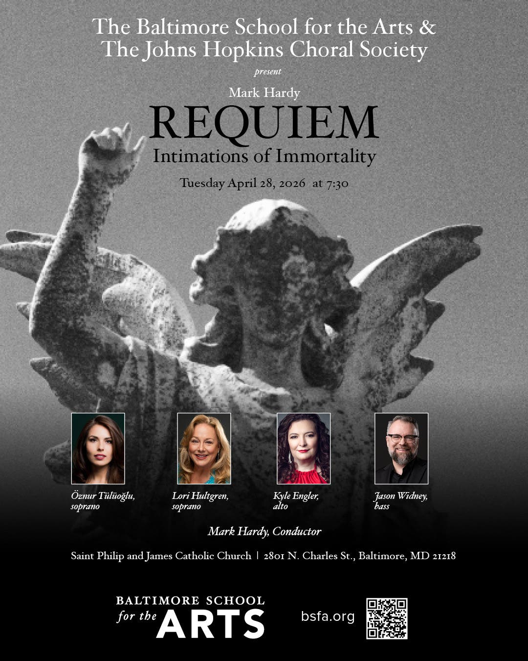BSA & JHU Choral Society presents REQUIEM: Intimations of Immortality