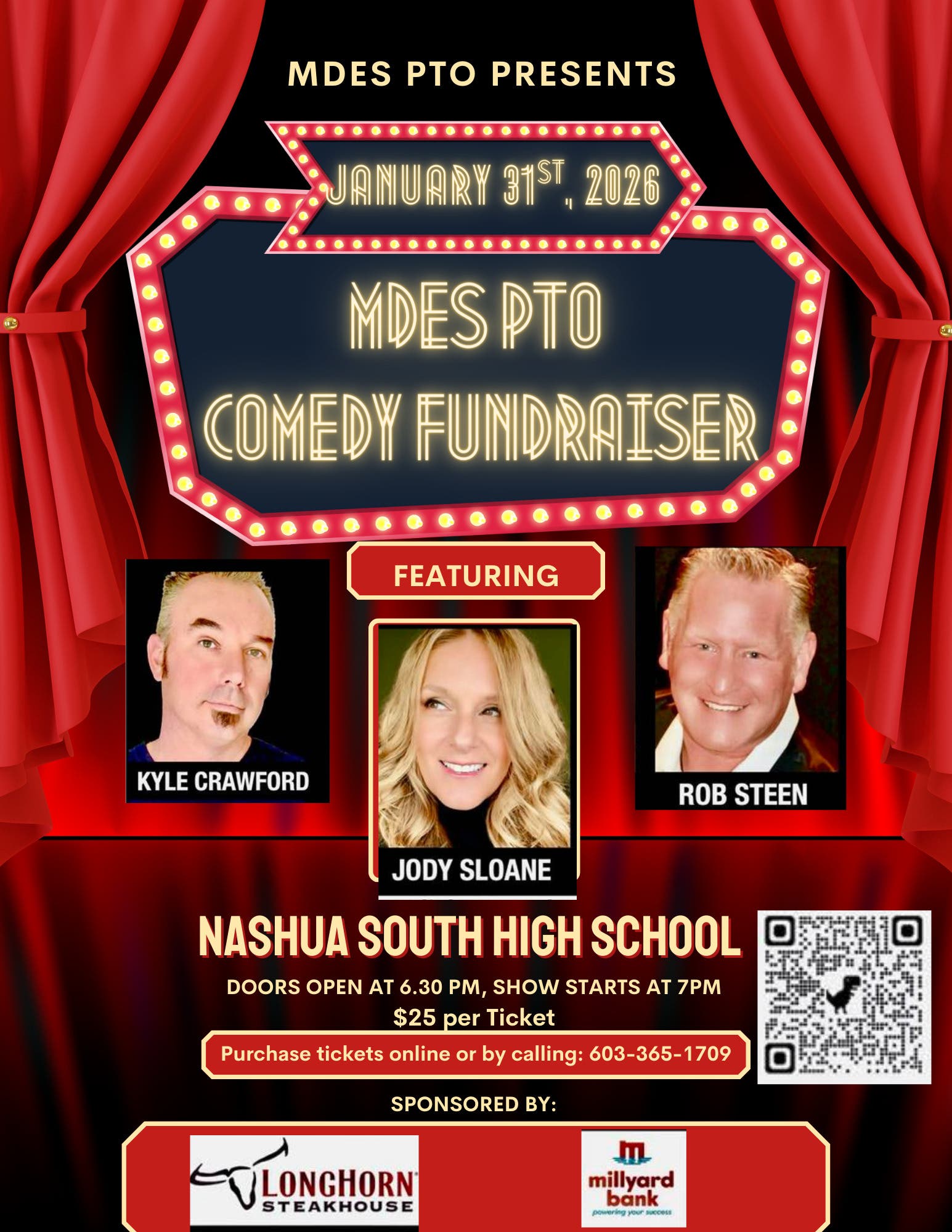 MDES PTO Comedy Show Fundraiser