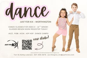 Worthington Area Just For Kix Dance Program 