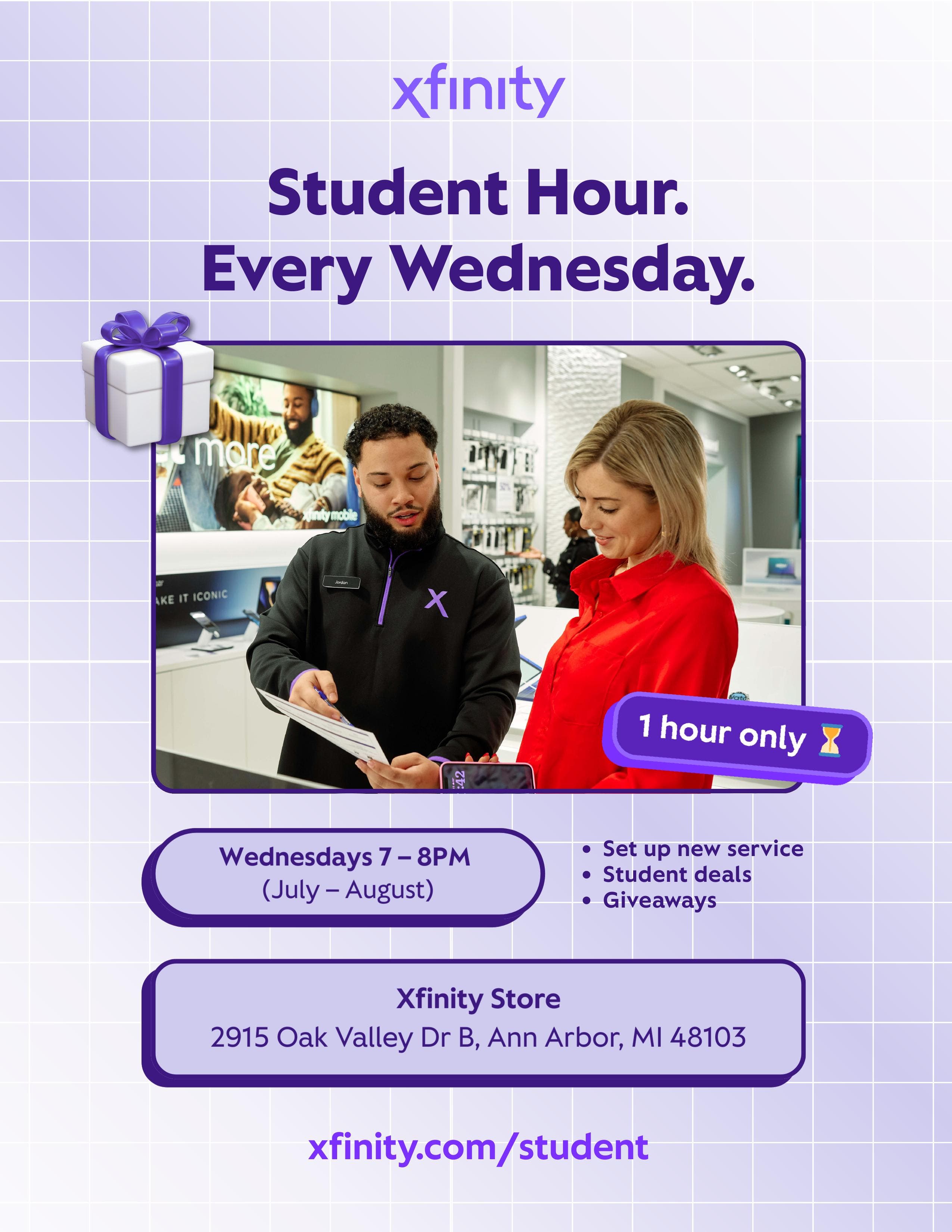 Xfinity Student Hour