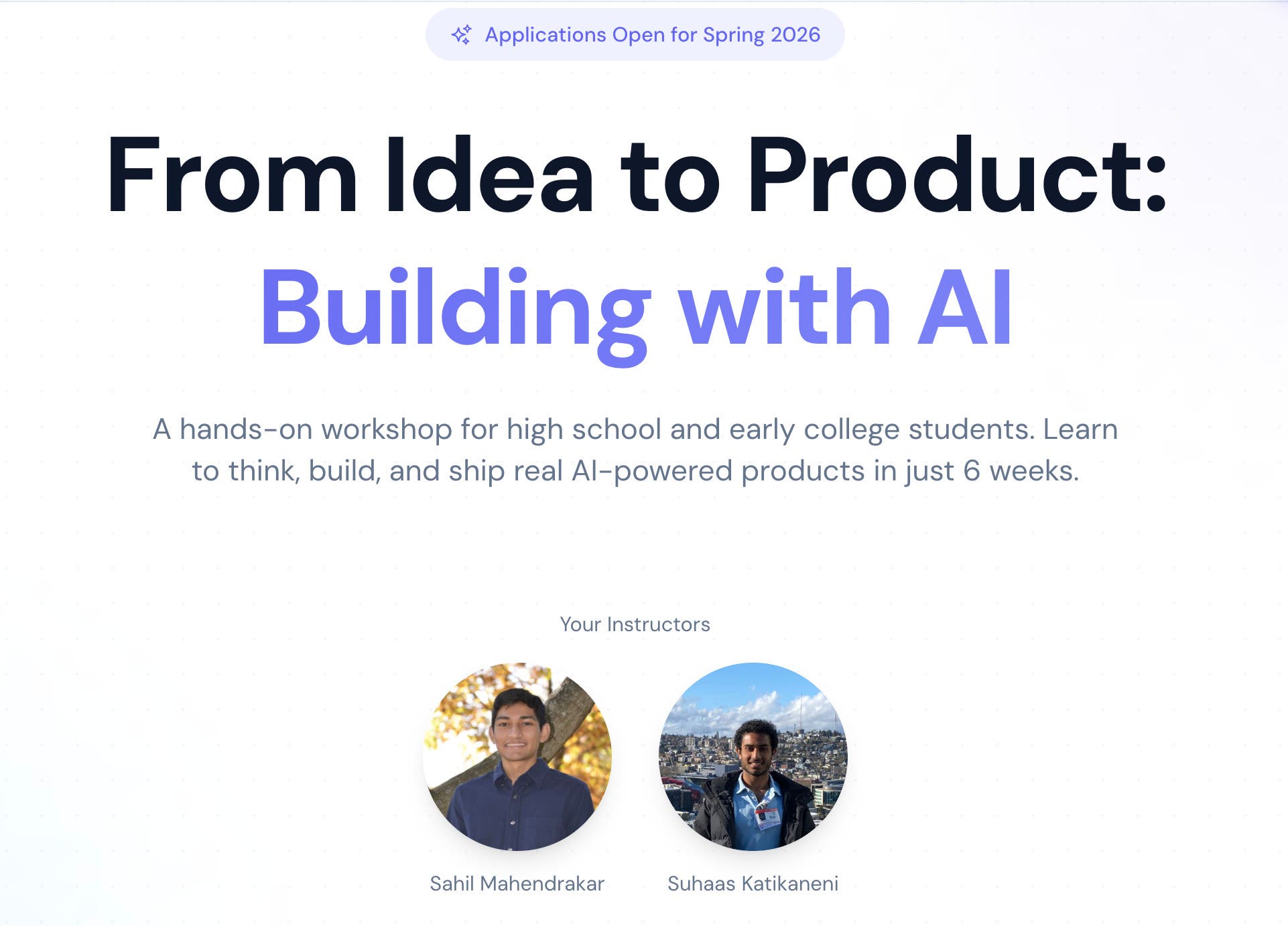 From Idea to Product: Building with AI