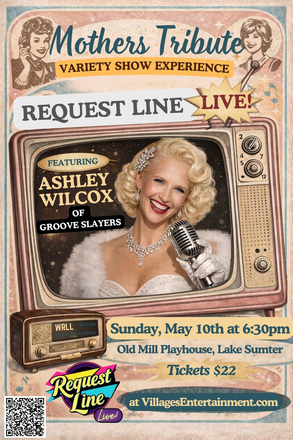 Mother’s Tribute Variety Show by Request Line Live!