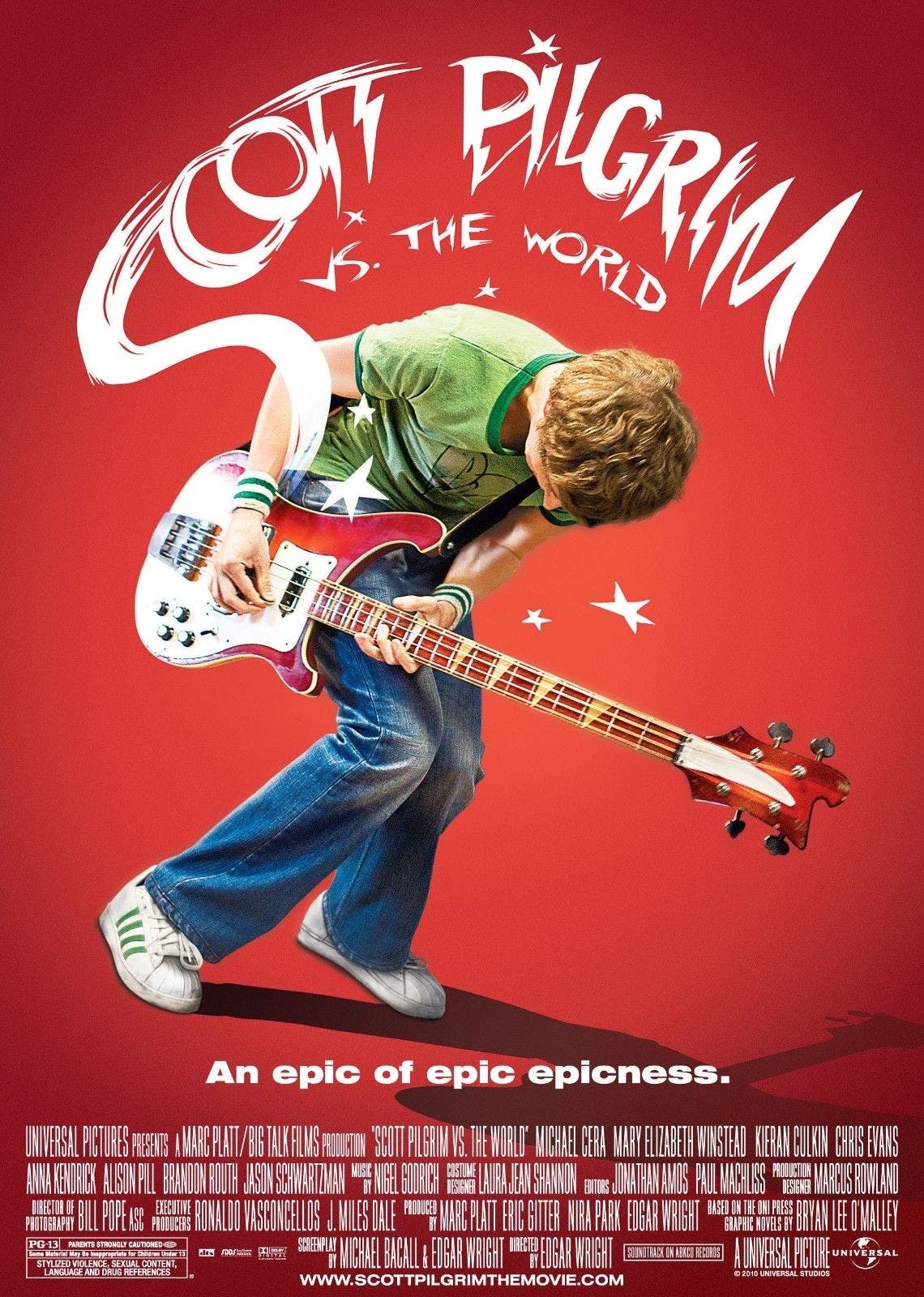 Come See Scott Pilgrim vs. the World on Friday, June 5th, 2026, At Rooftop Cinema Club