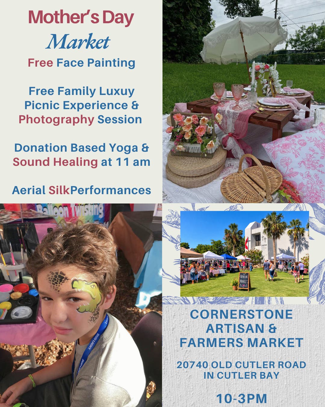 Special Mother's Day Market @ Cornerstone Artisan & Farmers Market