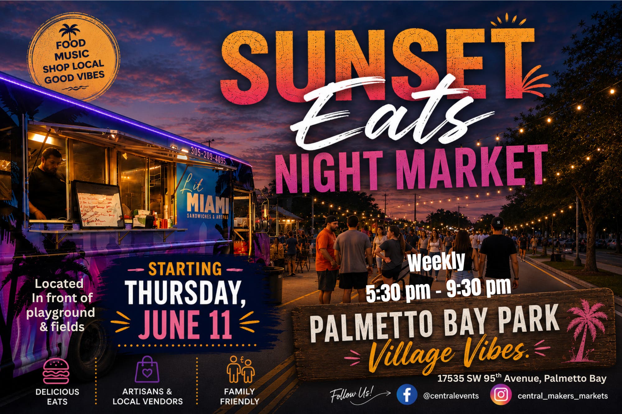 Sunset Eats Night Market 