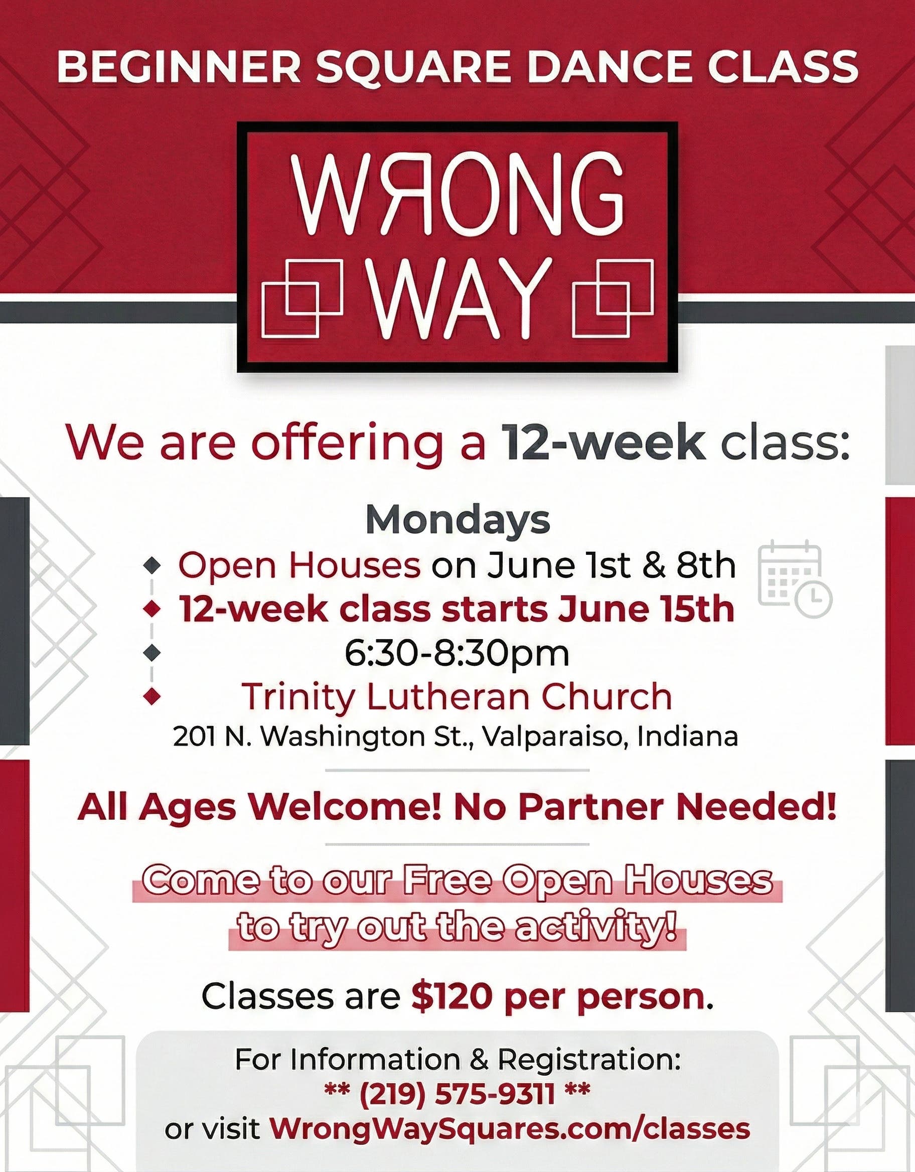 Beginner Square Dance Class - Open House!