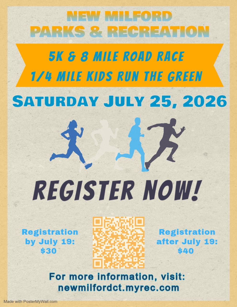New Milford Parks & Recreation Road Race 2026