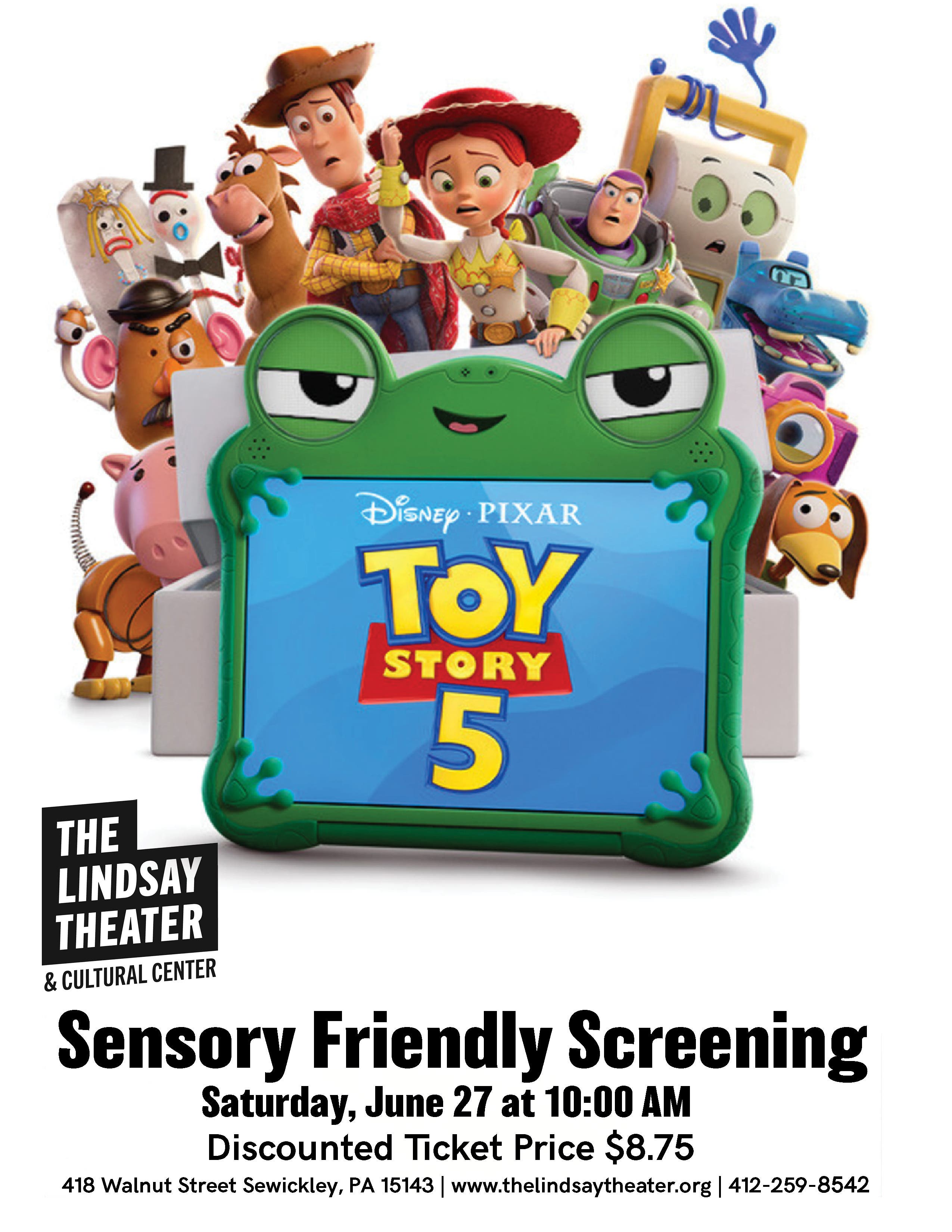 'Toy Story 5' Sensory Friendly Screening
