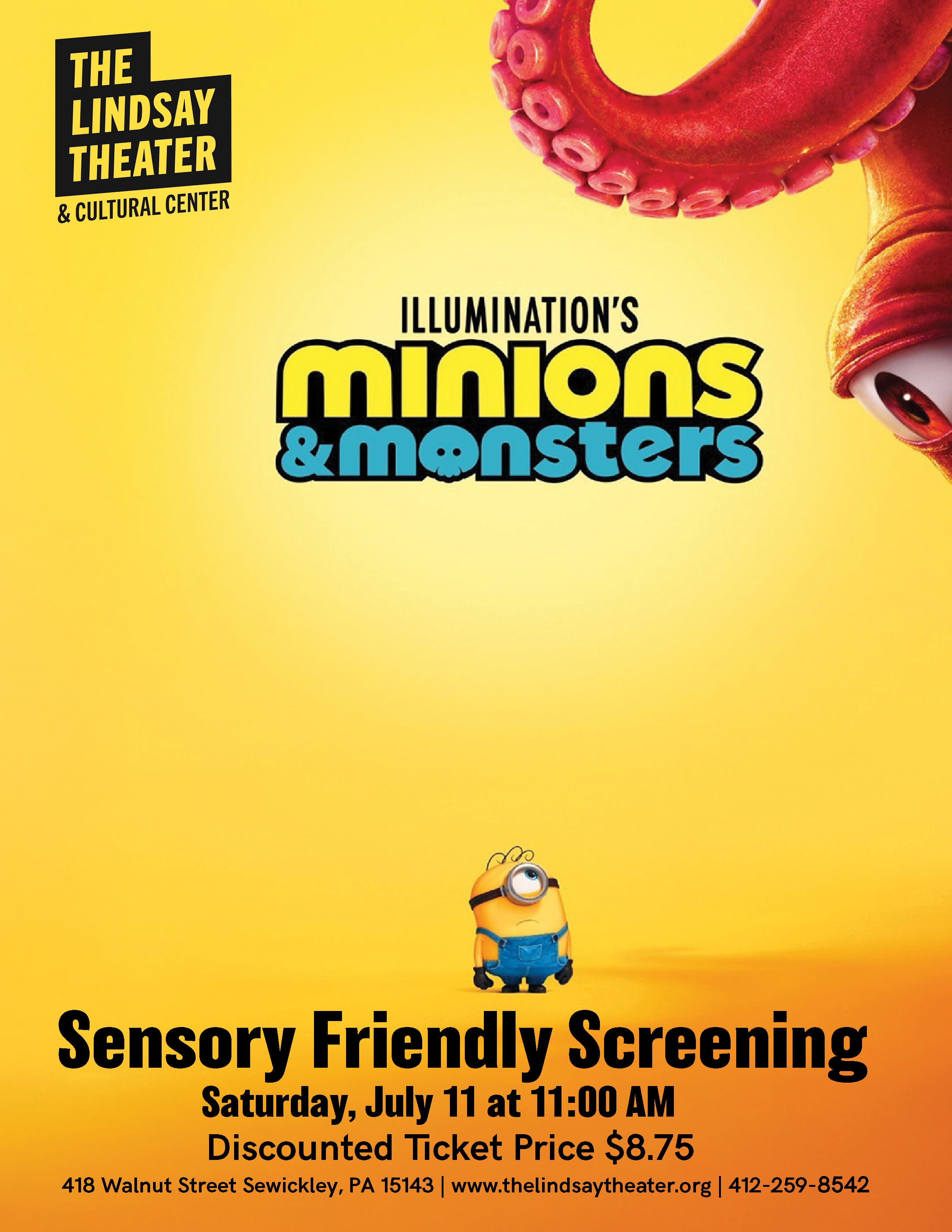 "Minions & Monsters" Sensory Friendly Screening
