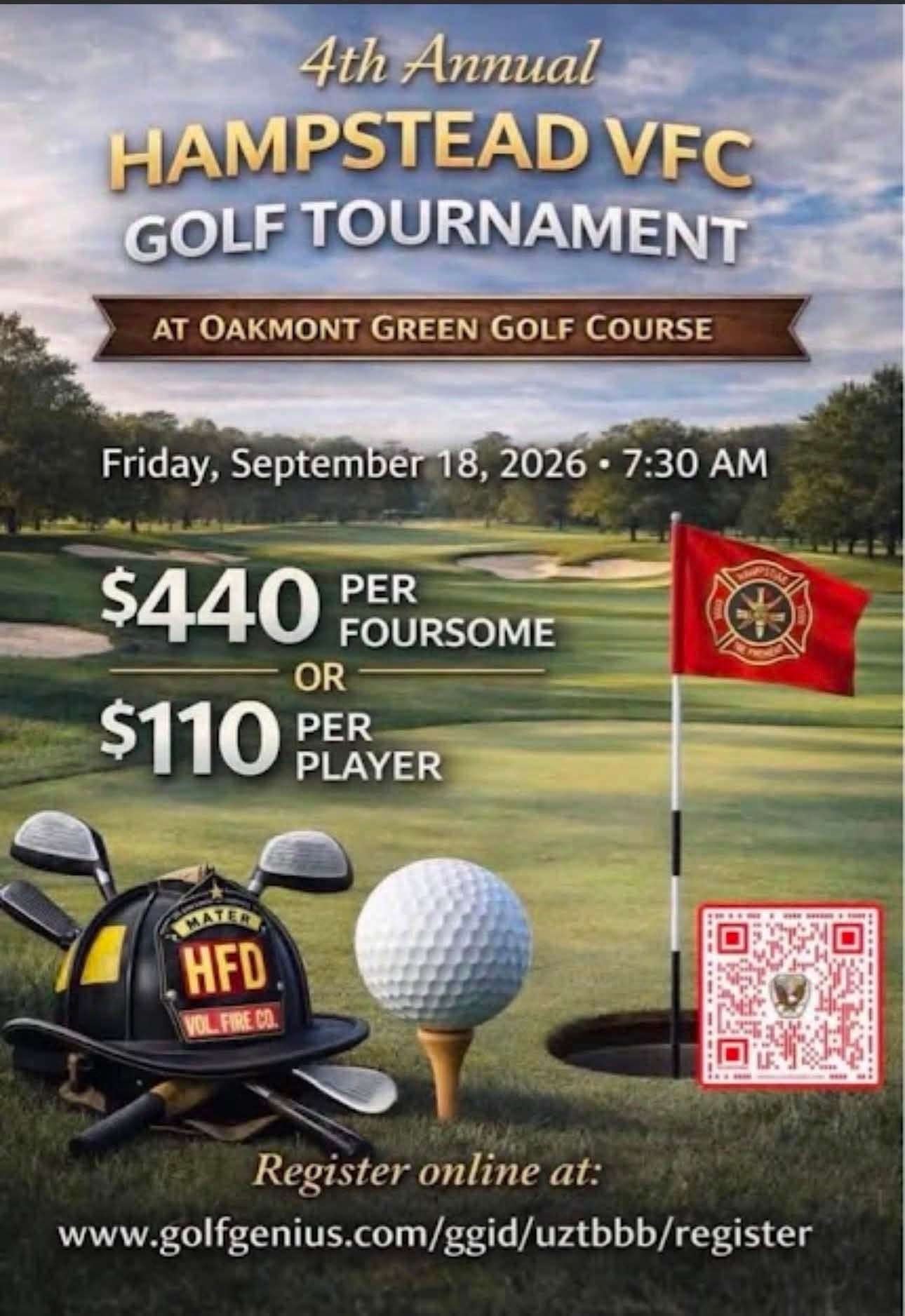 Hampstead VFC Annual Golf Tournament 