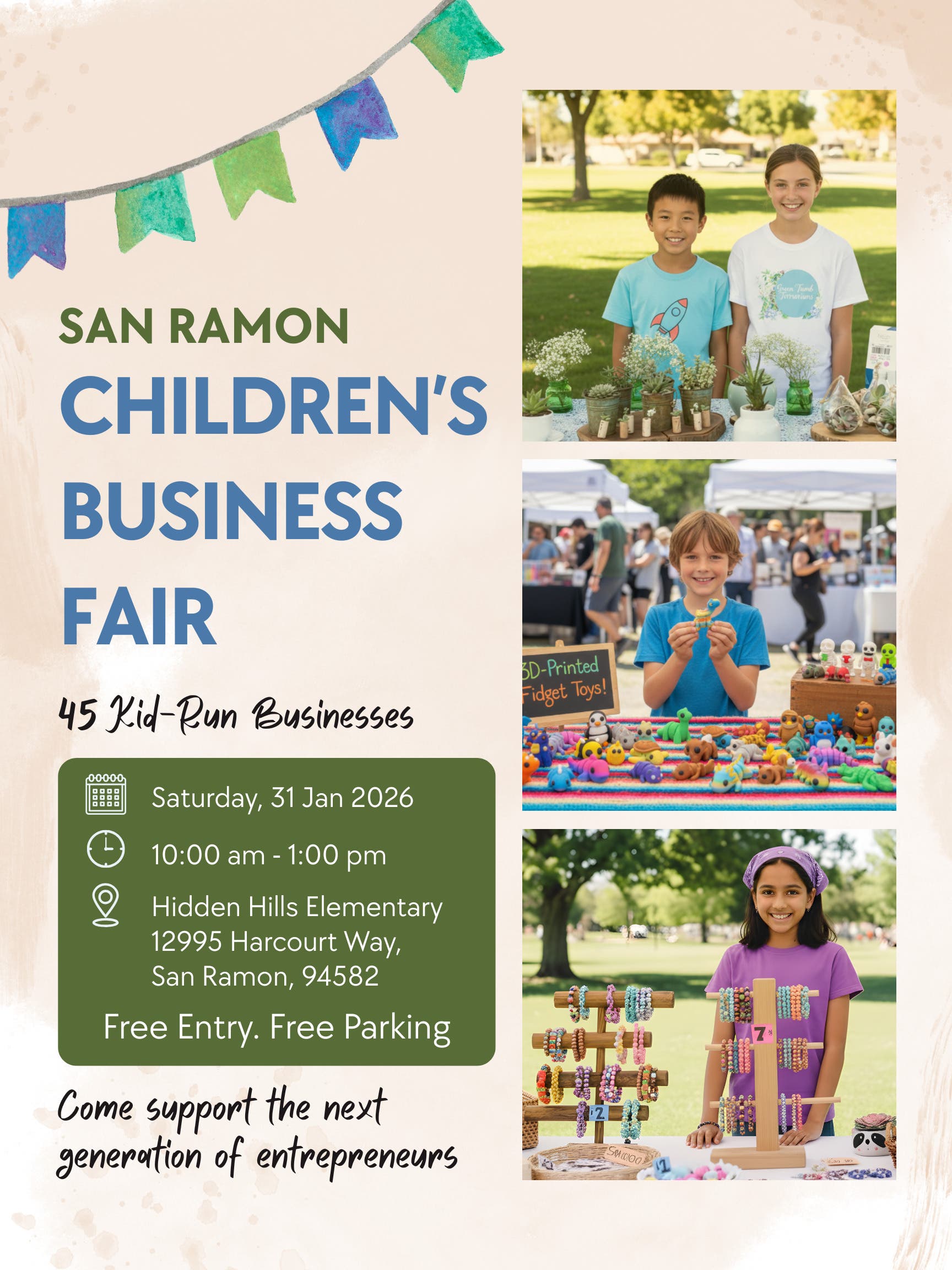 Children's Business Fair San Ramon