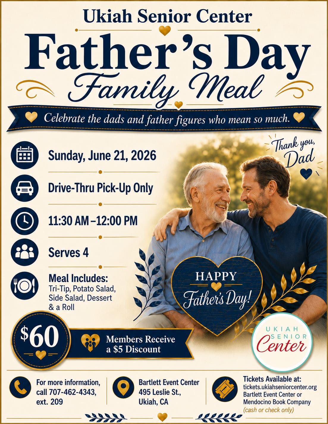 Father's Day Family Meal Drive Thru