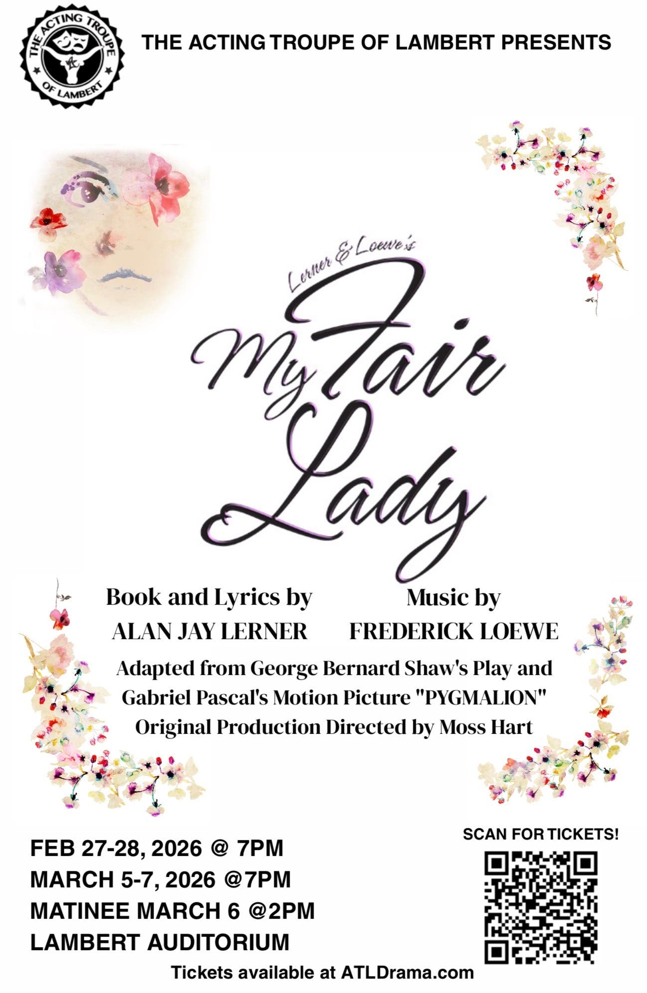 Lambert High School Presents 'My Fair Lady!'