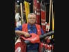 Bob at Downtown Ace Hardware in Walnut Creek demonstrates one of the many electric leaf blowers