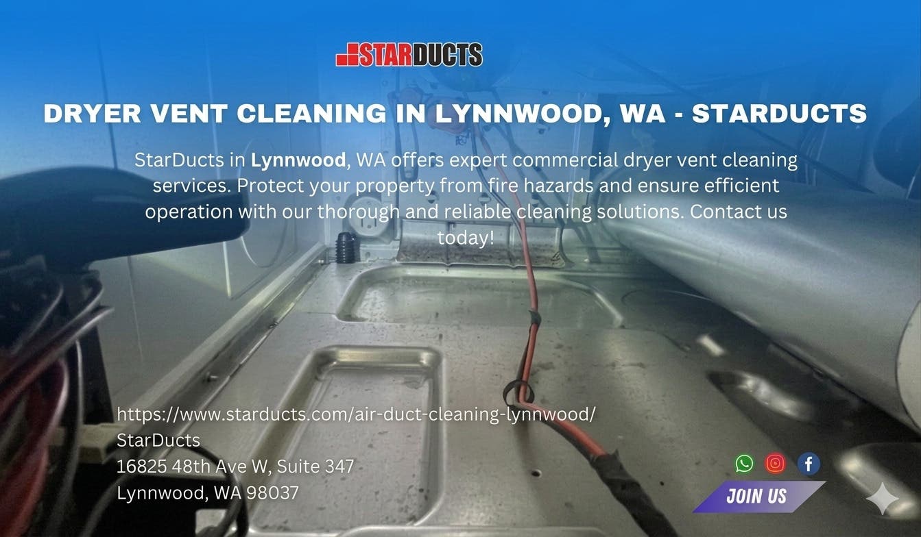 Dryer Vent Cleaning in Lynnwood - StarDucts