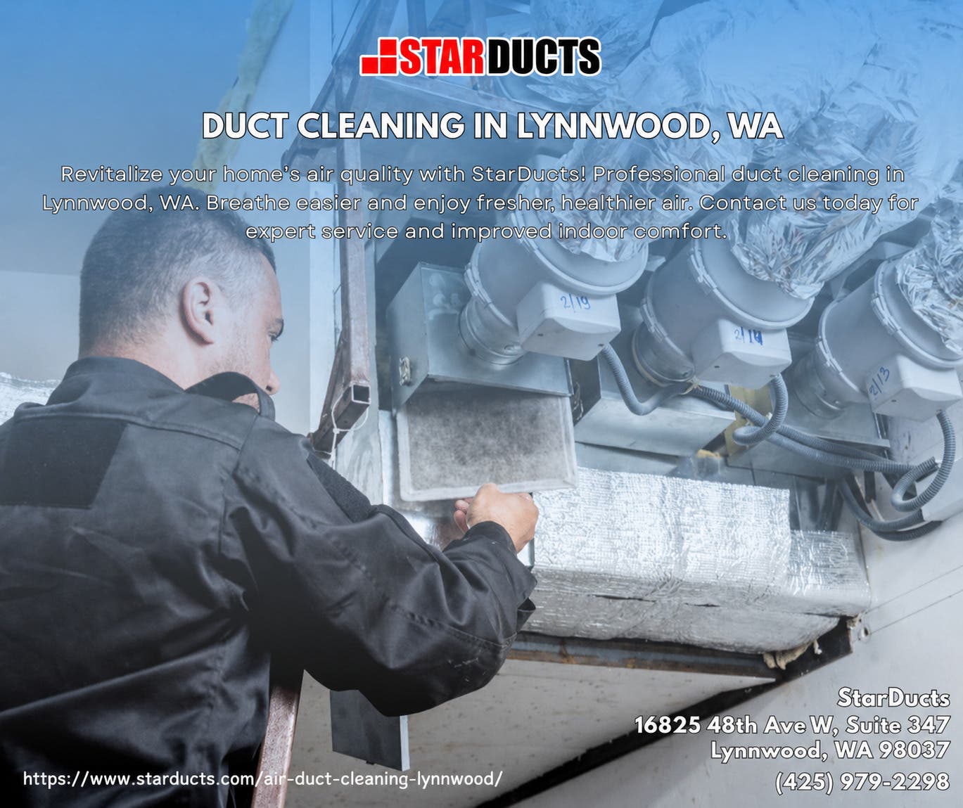 Duct Cleaning in Lynnwood - StarDucts