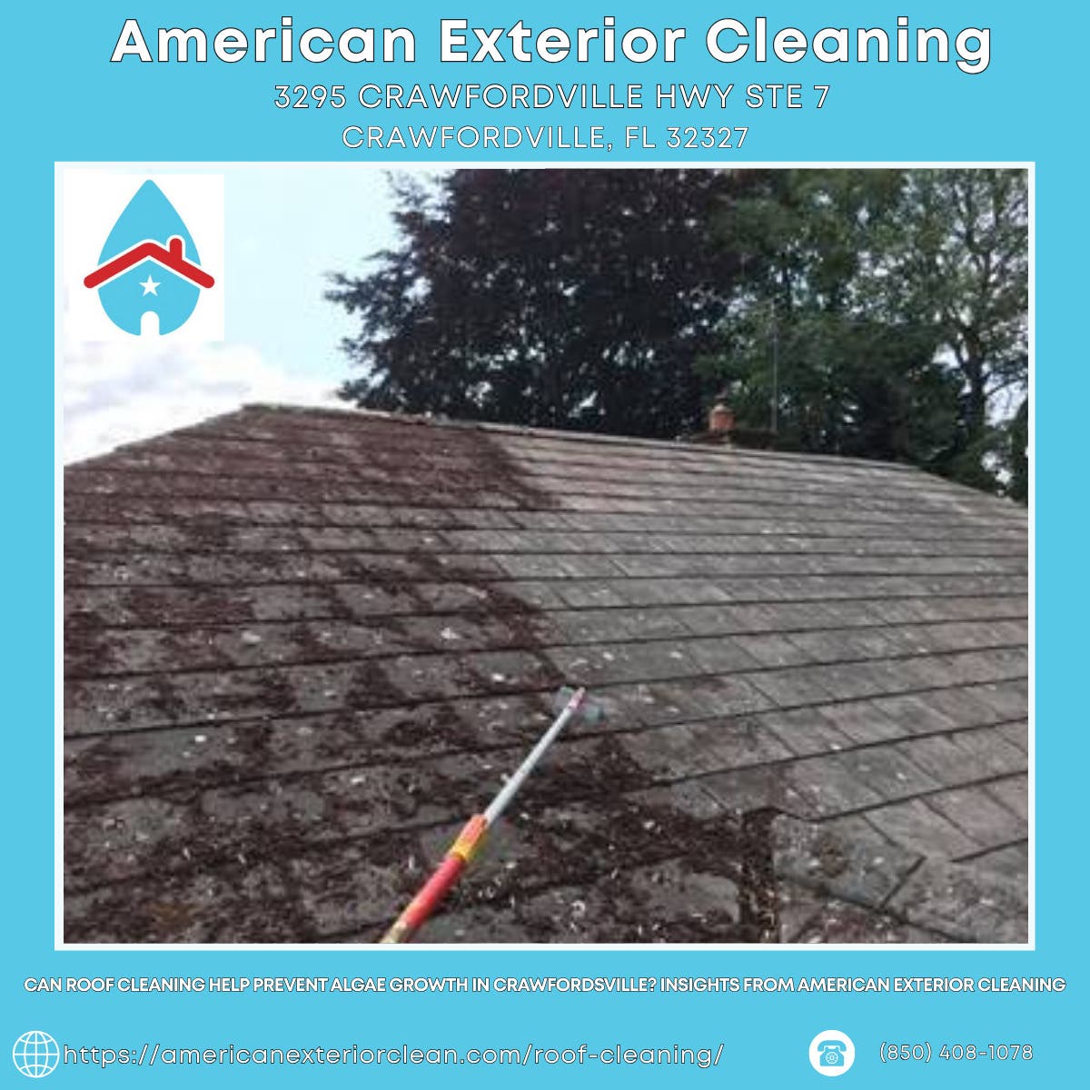 Can Roof Cleaning Help Prevent Algae Growth in Crawfordsville? Insights From American Exterior Clean