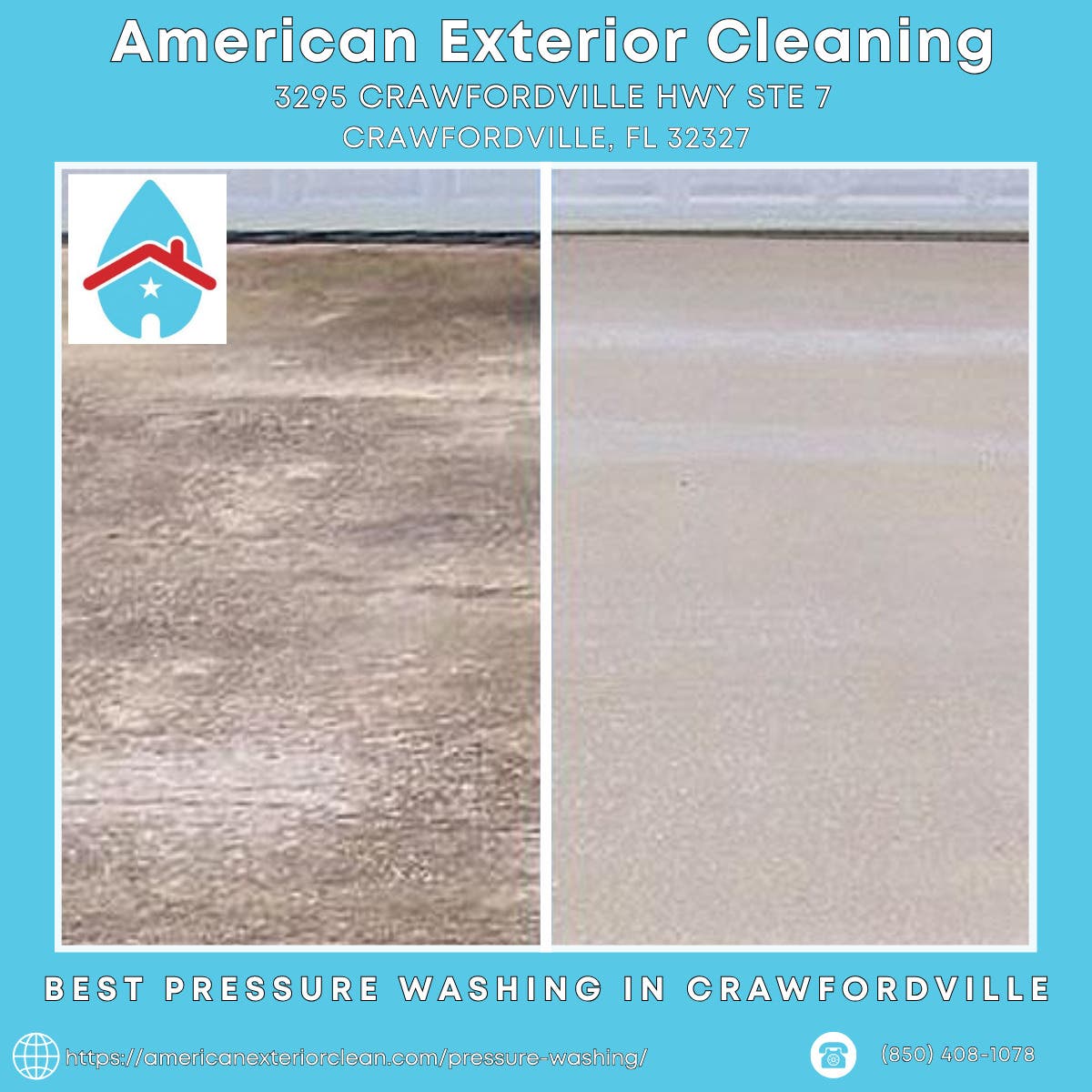 Best Pressure Washing in Crawfordville - American Exterior Cleaning