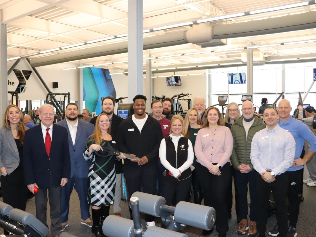 River Crossing YMCA cut the ribbon to unveil the brand new wellness center at the Easton branch on Feb. 16. All River Crossing YMCA branches are free to the community to try 2/23-3/1. 