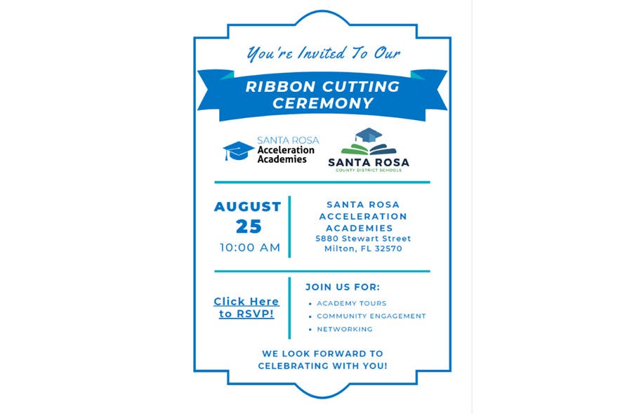 Santa Rosa Acceleration Academies Ribbon Cutting