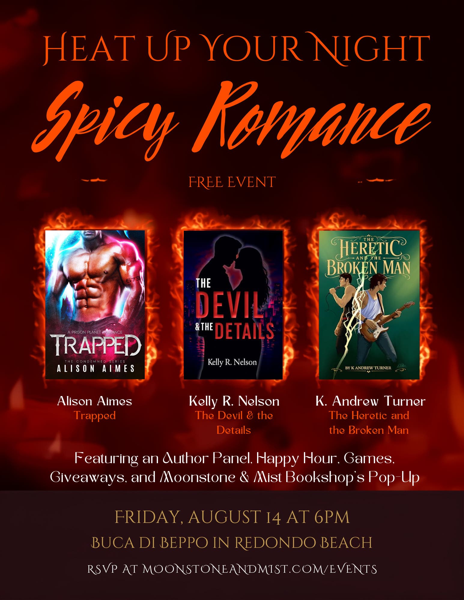 Spicy Romance Author Panel