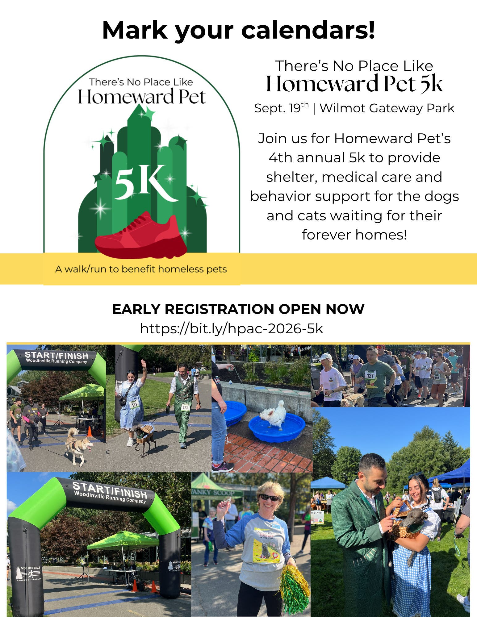 There's No Place Like Homeward Pet 5k
