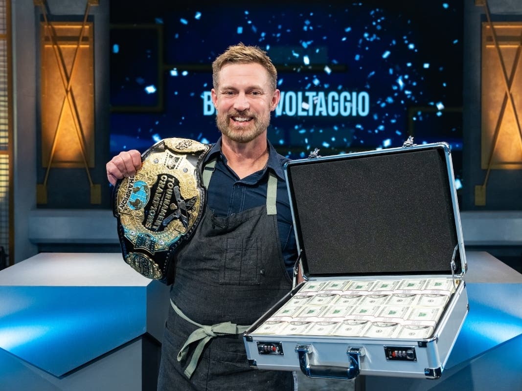 A Maryland restaurateur won a bracket-style Food Network competition involving a total of 32 decorated chefs.