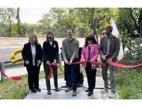County Holds Ceremony For Renovated Road Bridge
