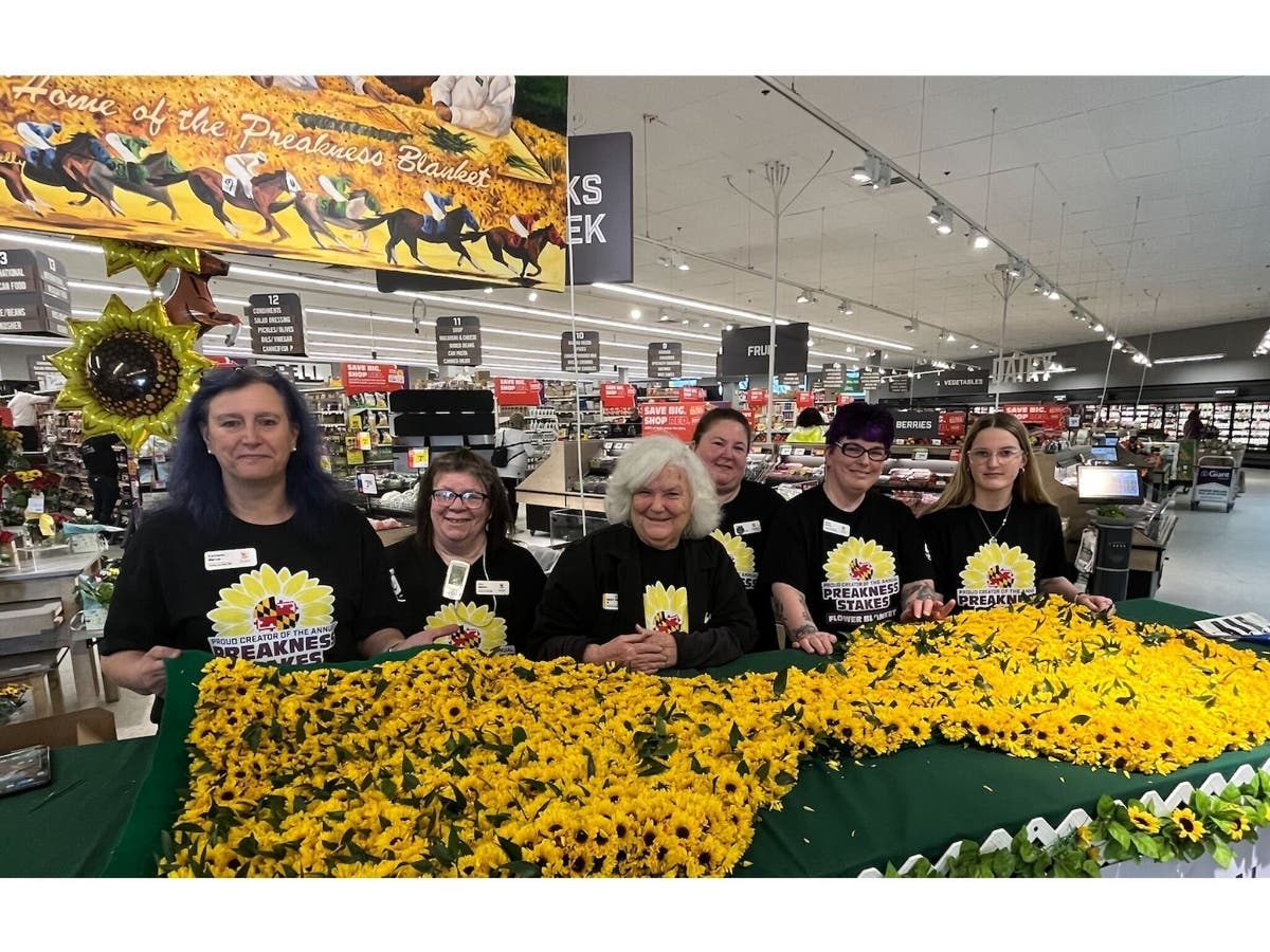 Local Florists Make Iconic Preakness Floral Blankets