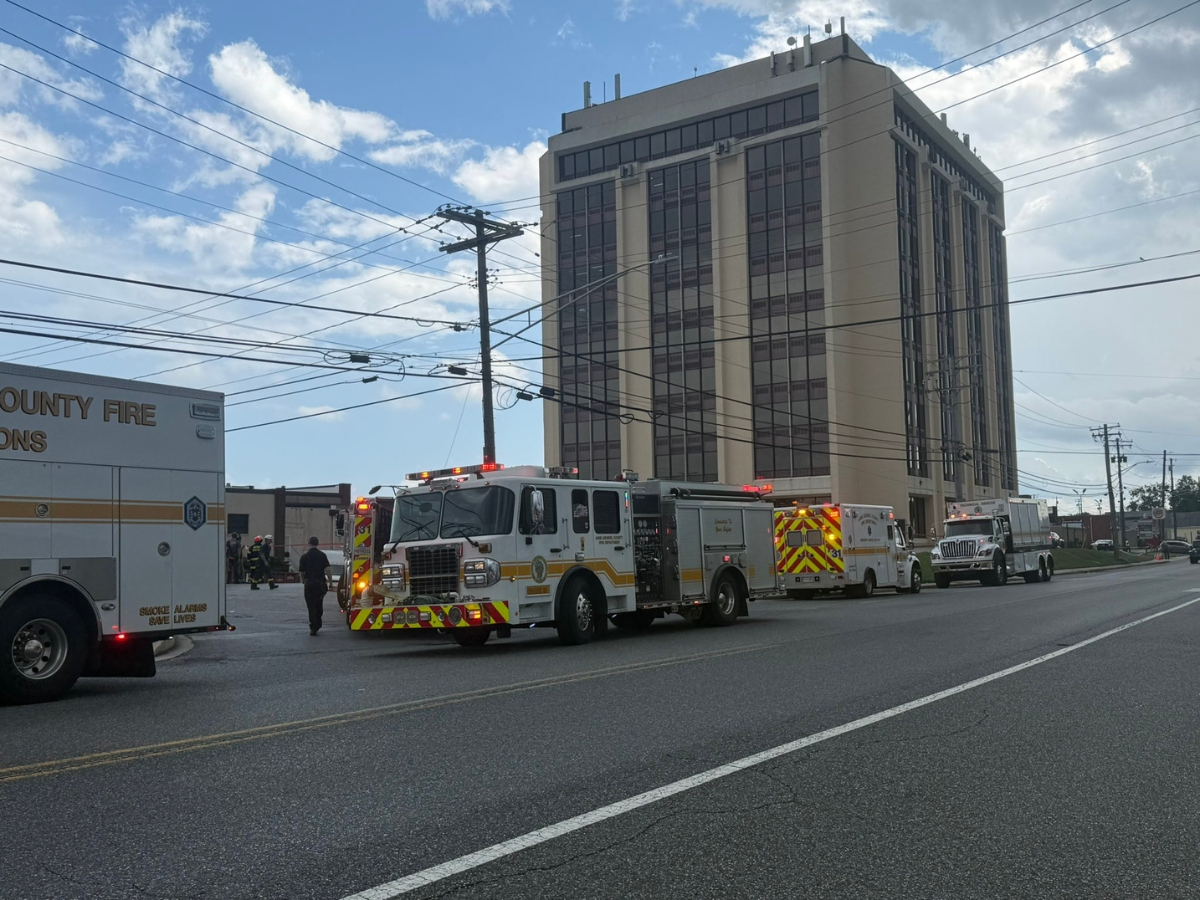Authorities evacuated a Glen Burnie office building Thursday after officials detected "structural integrity" issues.
