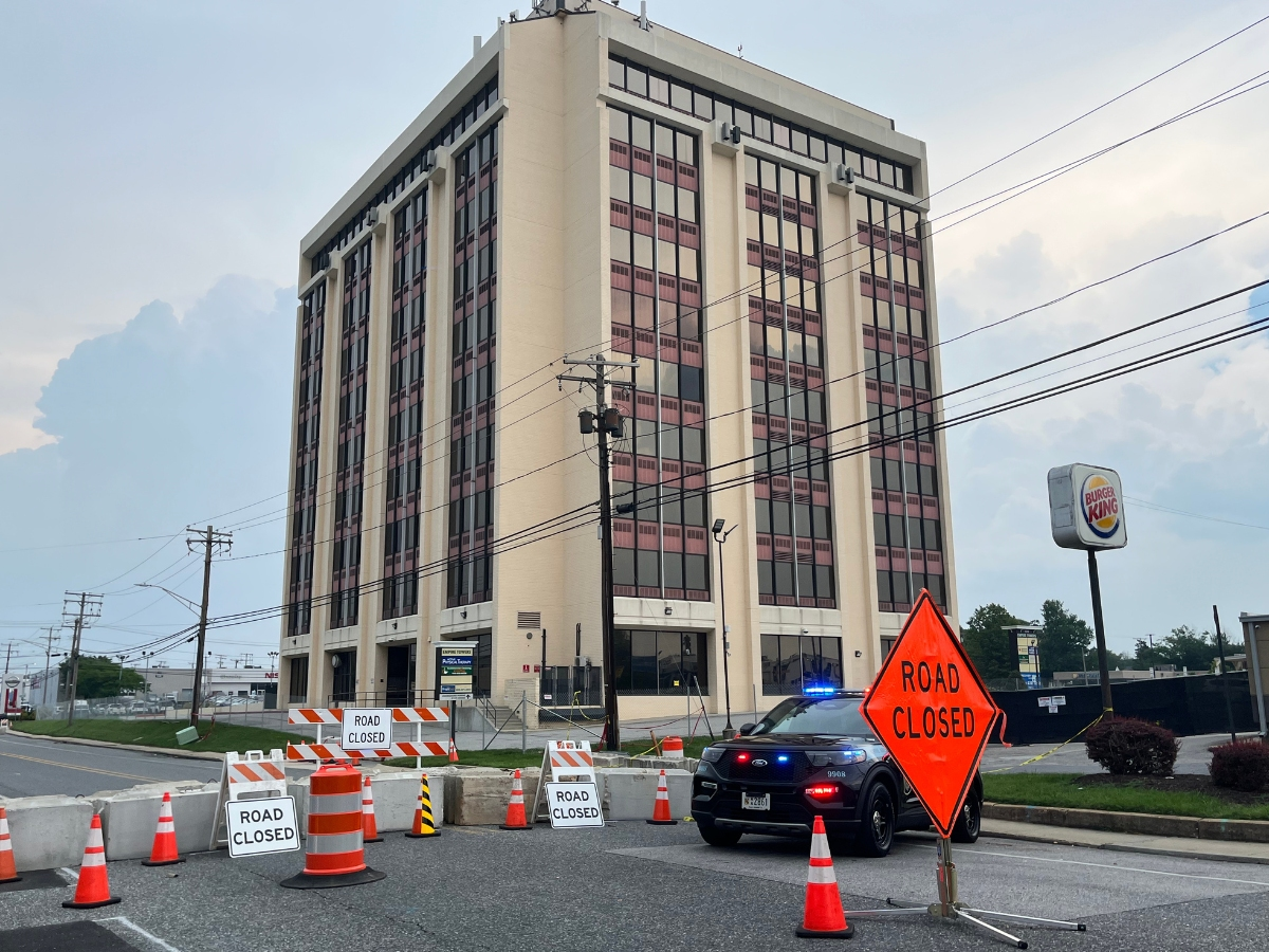 The Empire Towers building in Glen Burnie has been closed to the public since it became structurally compromised on July 9 during construction work. Officials said the 10-story building was at risk of collapsing.